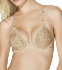 Halo Lace T-Back Bra